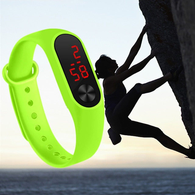 Simple Women Watch Hand Ring Watch Led Sports