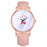 LVPAI Rose Gold Leather Watch