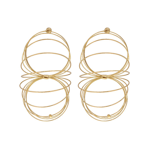 Jewelry Fashion Personality Exaggerated Geometric Earrings